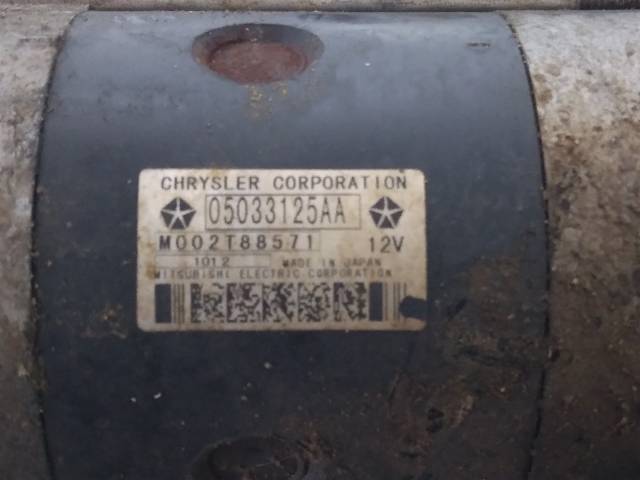 CHRYSLER 05033125AA Motor de arranque  comprar en Ponferrada