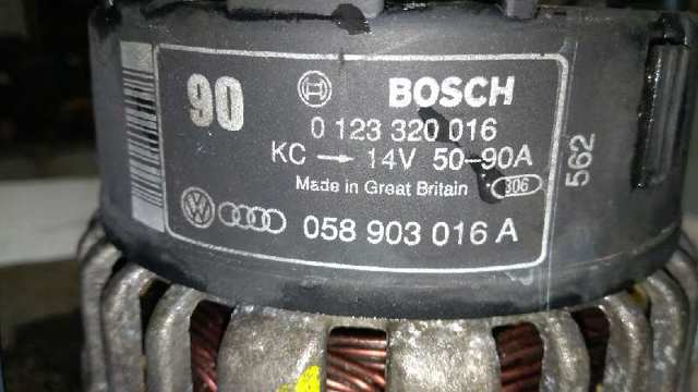 058903016A VAG Alternador  comprar en Oviedo