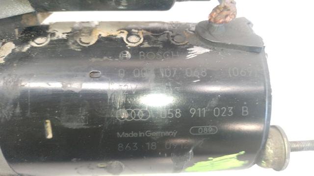 VAG 058911023B Motor de arranque  disponible Valladolid