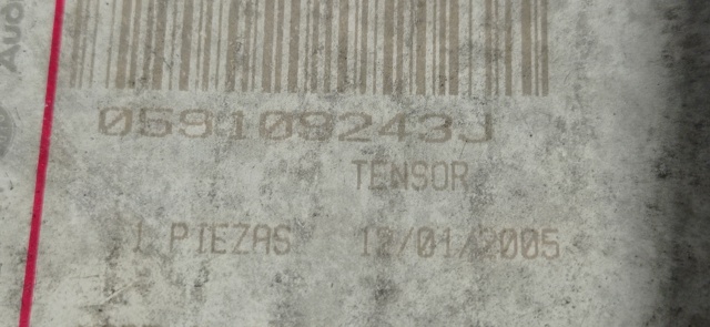 Tensor correa distribución 059109243J VAG