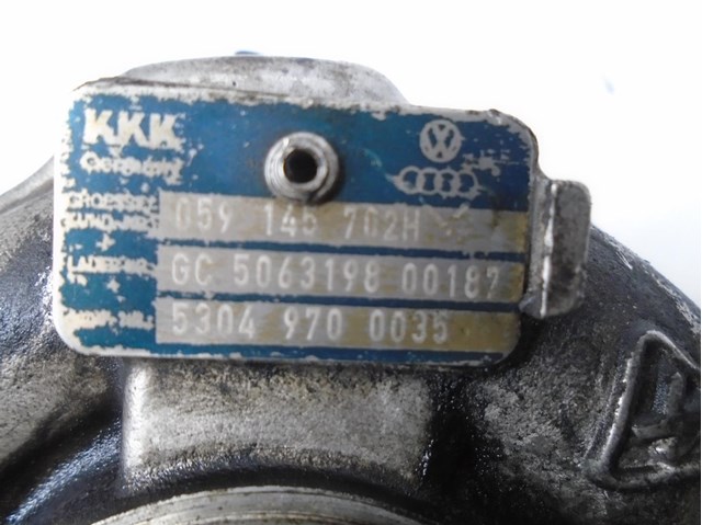 Turbocompresor 059145702H VAG/Audi