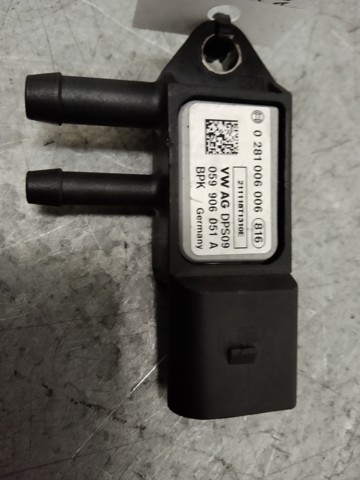 Sensor, presión gas de escape 059906051A VAG
