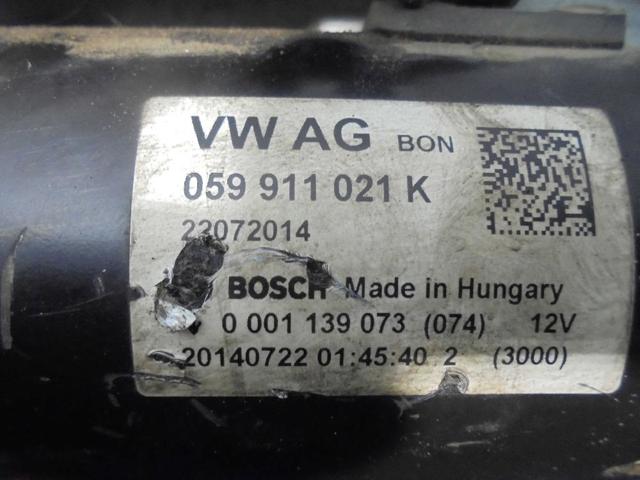 VAG 059911021K Motor de arranque  comprar en Ponferrada