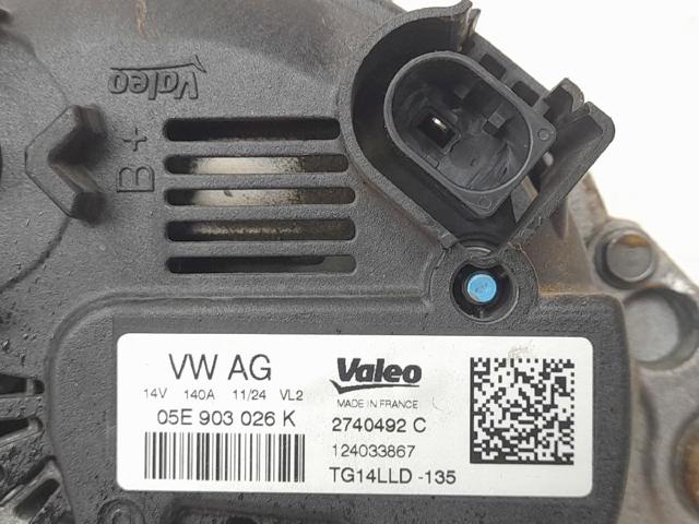 05E903026K VAG Alternador  en stock Gandía