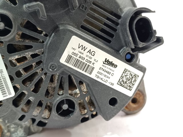 05E903026K VAG Alternador  comprar en Lleida