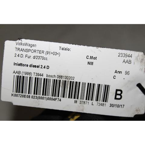 VAG 068130202 Inyector de combustible  comprar en Albacete