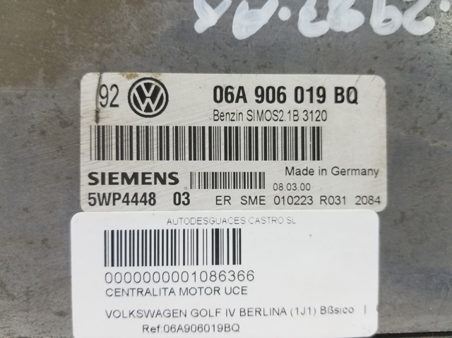06A906019BQ VAG