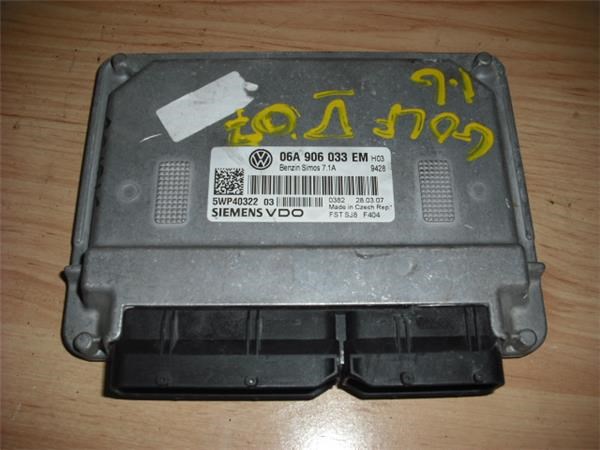 Centralina Del Motor / Modulo De control Del Motor (ecu) 06A906033EM VAG