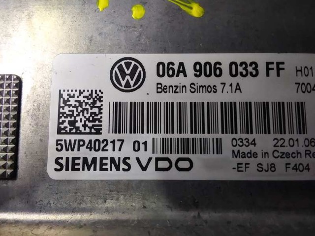 VAG 06A906033FF ECU  en stock Salamanca