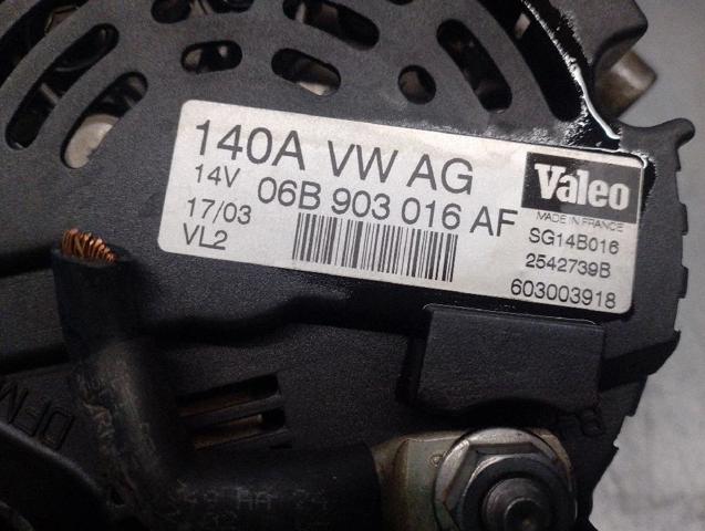 VAG 06B903016AF Alternador  comprar en Ponferrada