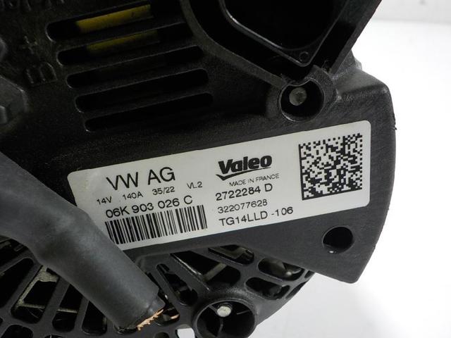 VAG 06K903026C Alternador  en stock Valencia