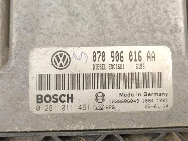 VAG 070906016AA ECU comprar Tarragona