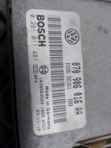 070906016AA VAG Unidad de control del motor (ECU)  disponible Alicante