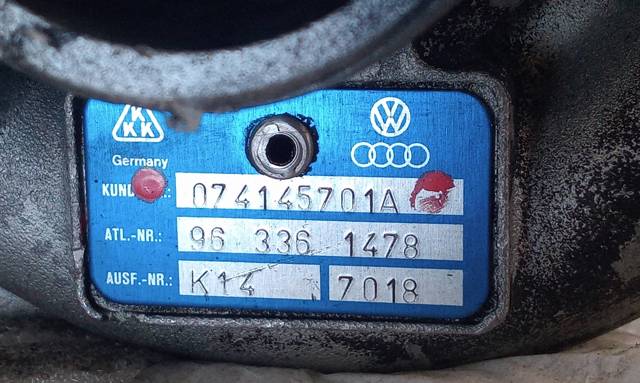 074145701A Turbocompresor  comprar en Pontevedra