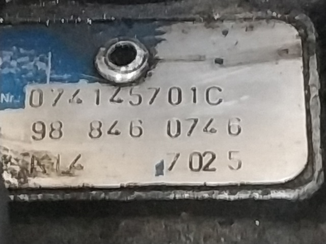 Turbocompresor 074145701C VAG