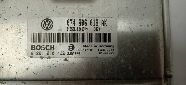Módulo de control del motor Volkswagen Transporter (70B, 70C, 7DB, 7DK, 70J, 70K, 7DC, 7DJ)