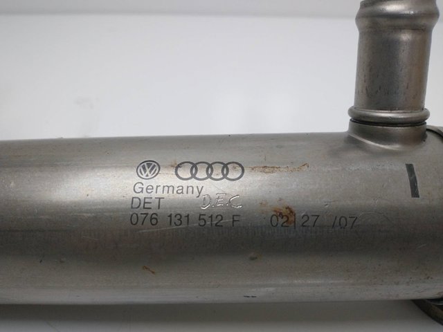 Enfriador de recirculación de gases de escape EGR 076131512F VAG