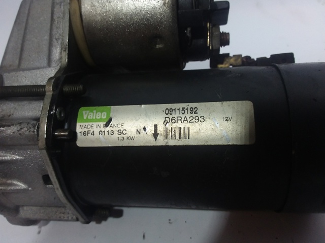 09115192 OPEL Motor de arranque  disponible Ourense