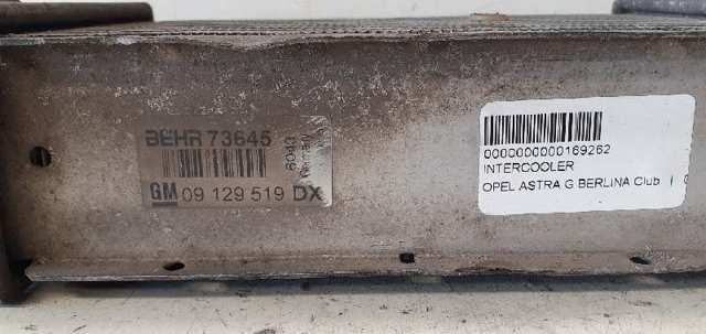 OPEL 09129519 Intercooler  en stock Salamanca