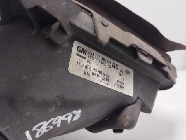 OPEL 093175368LH Faro izquierdo comprar Tarragona