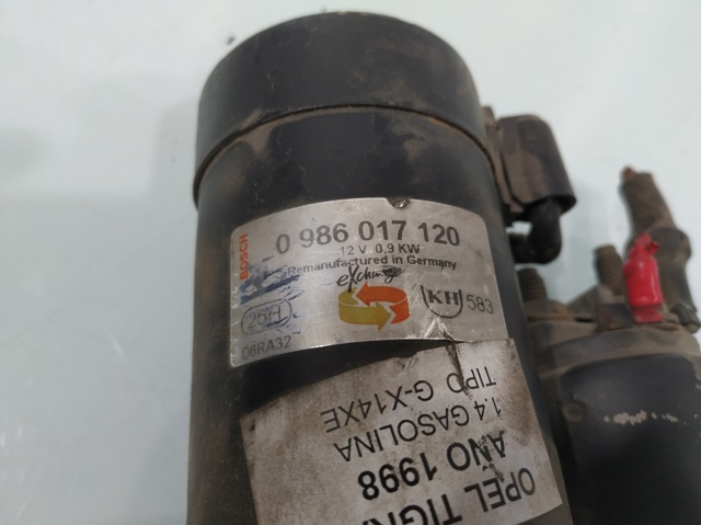 OPEL 0986017120 Motor de arranque  comprar en Ponferrada