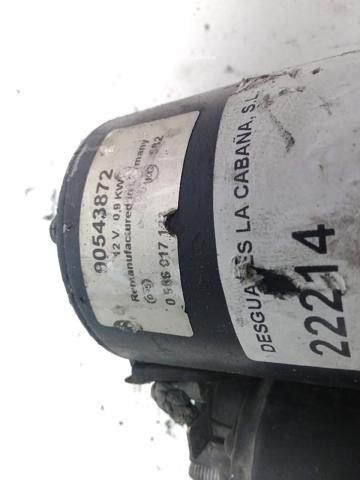 0986017123 Motor de arranque  comprar en Zaragoza