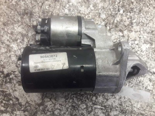 OPEL 0986017123 Motor de arranque  en stock Terrassa