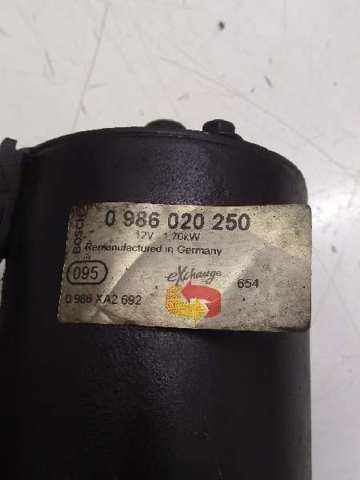 VAG 0986020250 Motor de arranque  en stock Salamanca