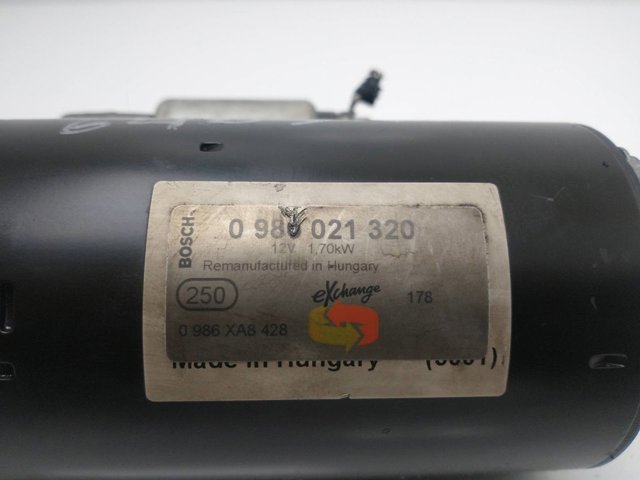 0986021320 MERCEDES Motor de arranque  en stock Huelva