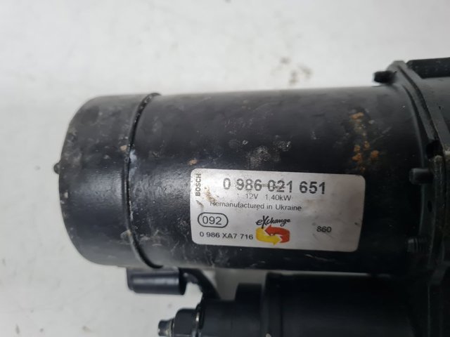 0986021651 PEUGEOT Motor de arranque  comprar en Jaén