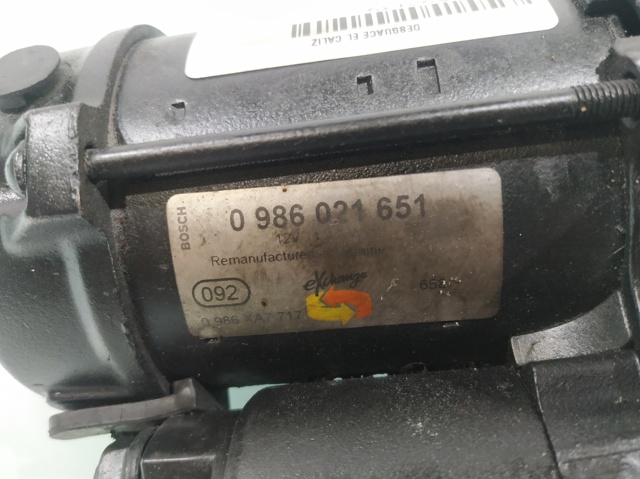 PEUGEOT 0986021651 Motor de arranque  comprar en Ponferrada