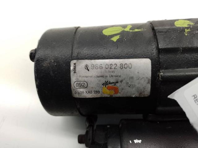 0986022800 Motor de arranque  en stock Castellón