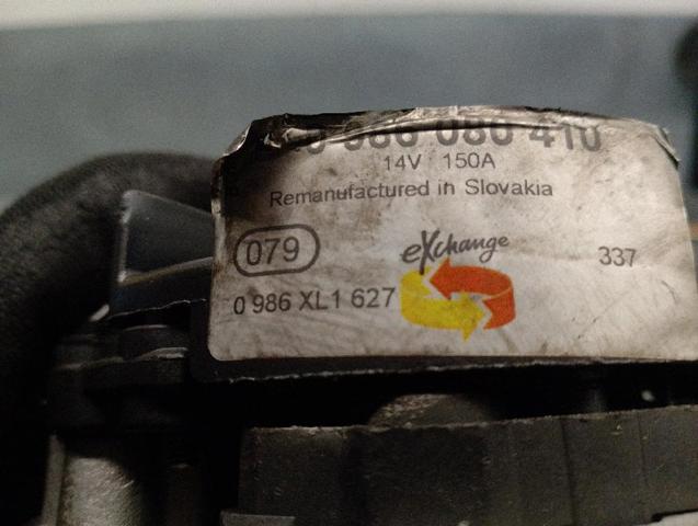 0986080410 Alternador comprar Sevilla