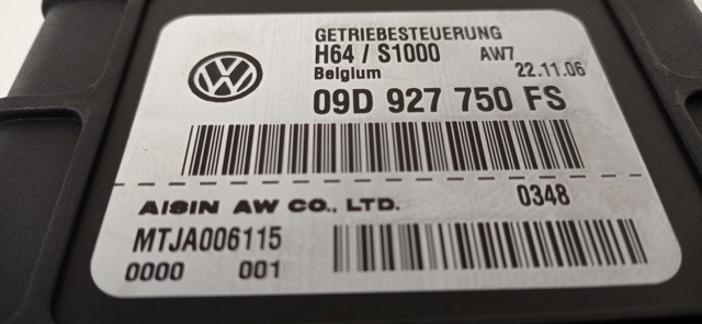 09D927750FS VAG