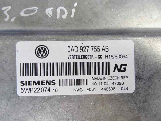 0AD927755AB VAG Módulo de control de la caja de transferencia comprar Alcalá
