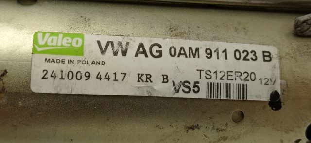 0AM911023B VAG Motor de arranque  comprar en Lleida