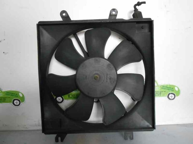 Difusor de radiador, ventilador de refrigeración, condensador del aire acondicionado, completo con motor y rodete 0K2AB15025D Hyundai/Kia