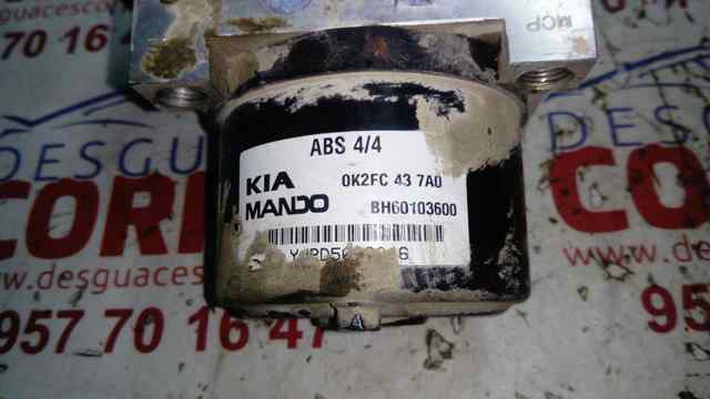 HYUNDAI 0K2FC437A0 Módulo hidráulico de ABS  disponible Valladolid