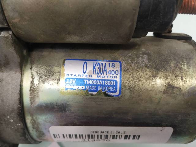 0K30A18400 HYUNDAI Motor de arranque  disponible Alicante