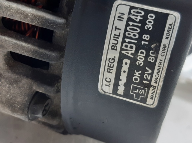 HYUNDAI 0K30D18300 Alternador comprar Pamplona