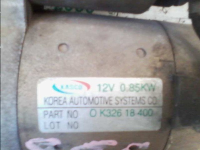 HYUNDAI 0K32618400 Motor de arranque  en stock Salamanca