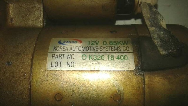 0K32618400 Motor de arranque  comprar en Reus