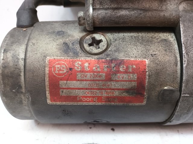HYUNDAI 0K55218400A Motor de arranque  comprar en Albacete