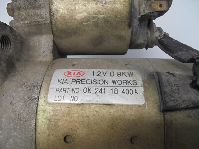 Motor arranque para kia clarus 2.0 i 16v fe 0K90018400C