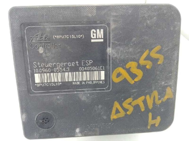 Unidad de control ABS hidráulico Opel Astra  (2004-2014)