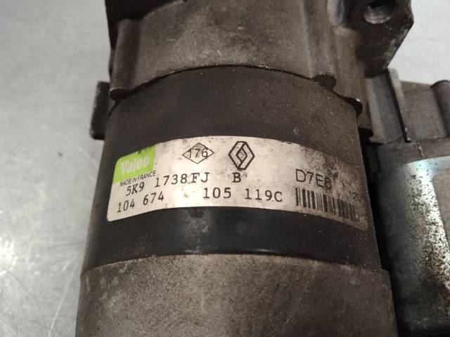 RENAULT 104674105119C Motor de arranque comprar Barcelona