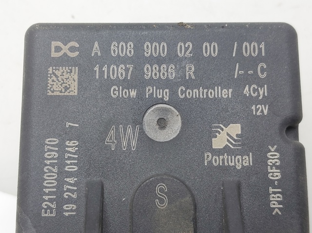 110679886R RENAULT Relé de bujías de precalentamiento  comprar en Lleida