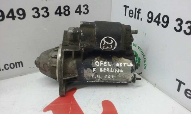 Motor arranque para opel astra f (t92) (1991-1998) 1.4 (f19,m19) c14se 0001107015