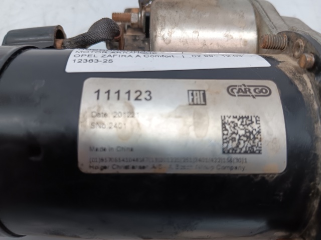 111123 OPEL Motor de arranque  comprar en Oviedo