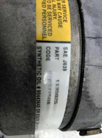 OPEL 1135025 Compresor de aire acondicionado comprar Tarragona